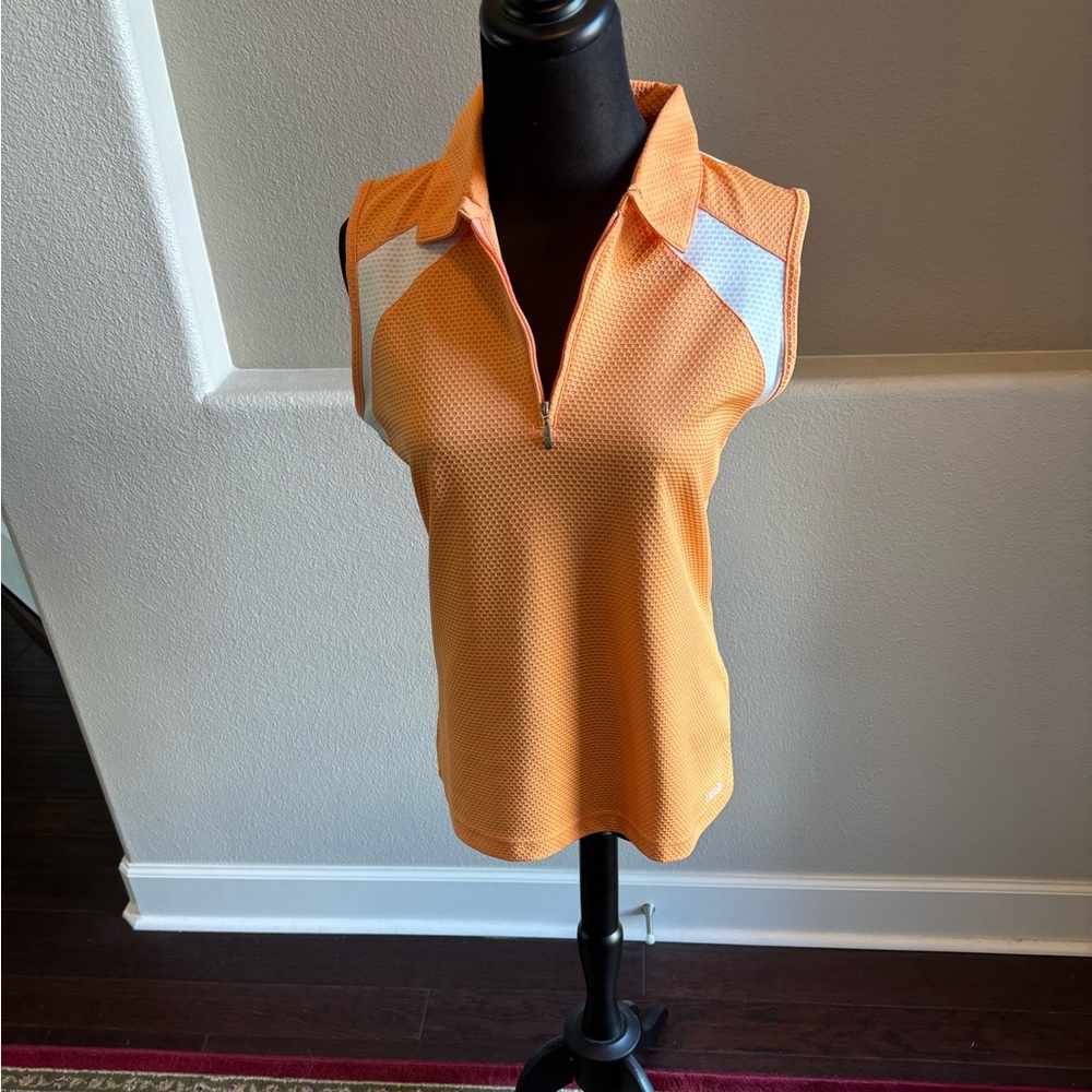 IZOD Cool-FX White/orange ladies 
Size M